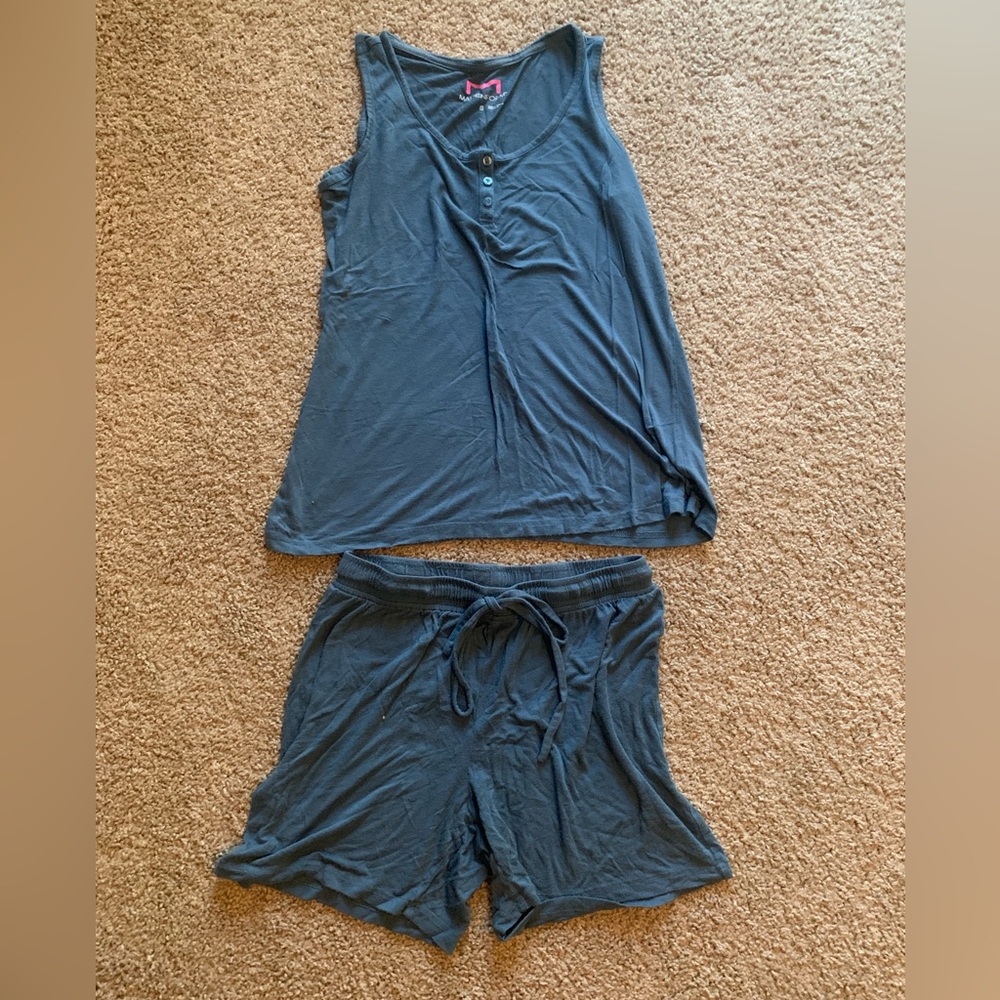 Maidenform Navy Pajama Set